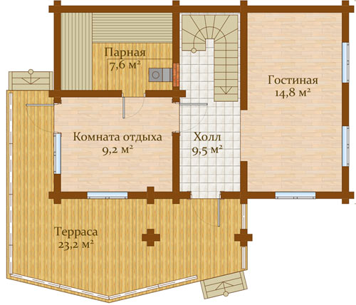 Проекты домов из клееного бруса Проекты домов из клееного бруса