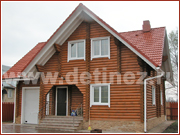 Бревенчатые дома 8х10м