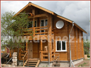 Проект дома из бруса 151d